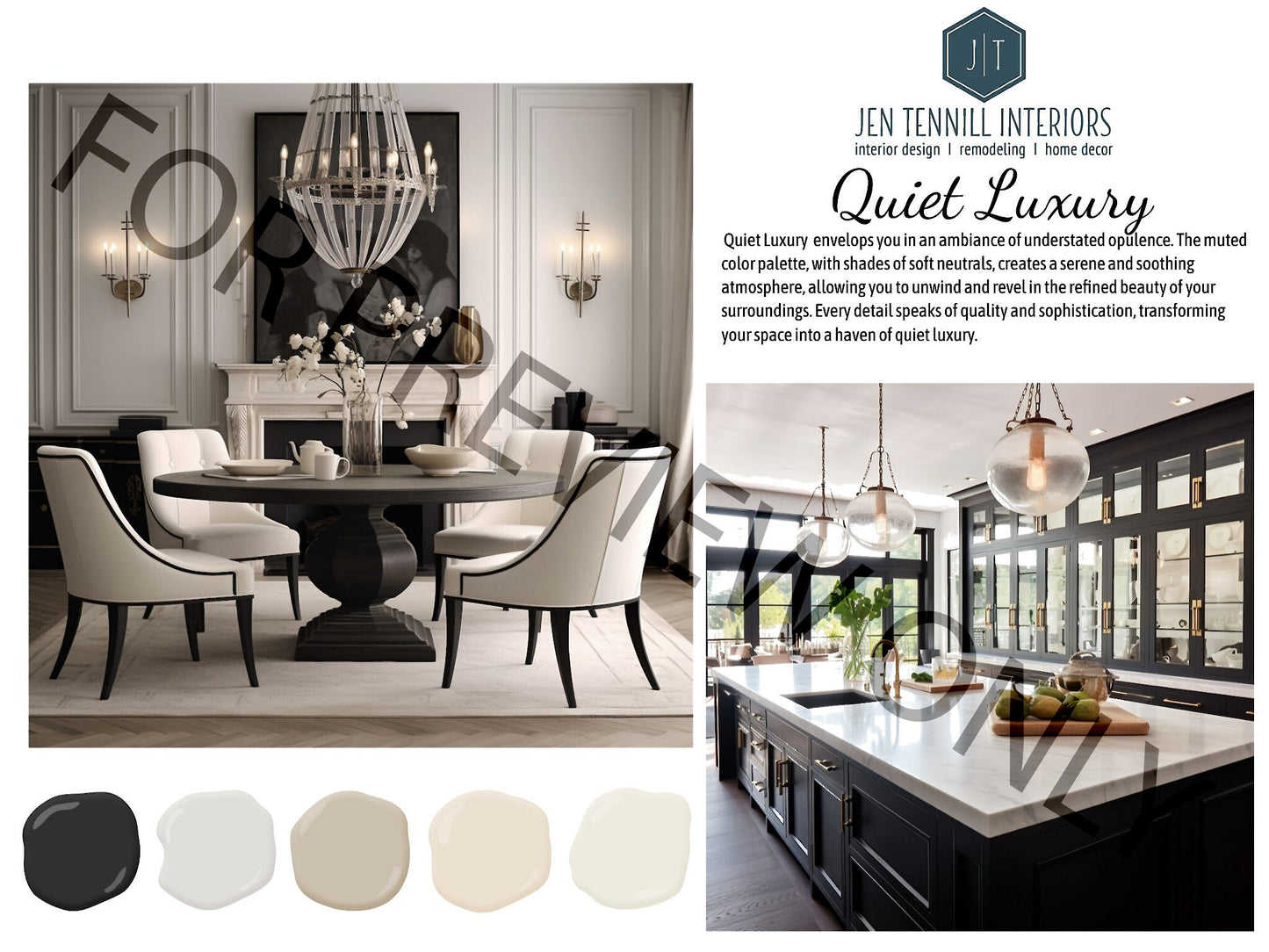 Quiet Luxury Paint Palette