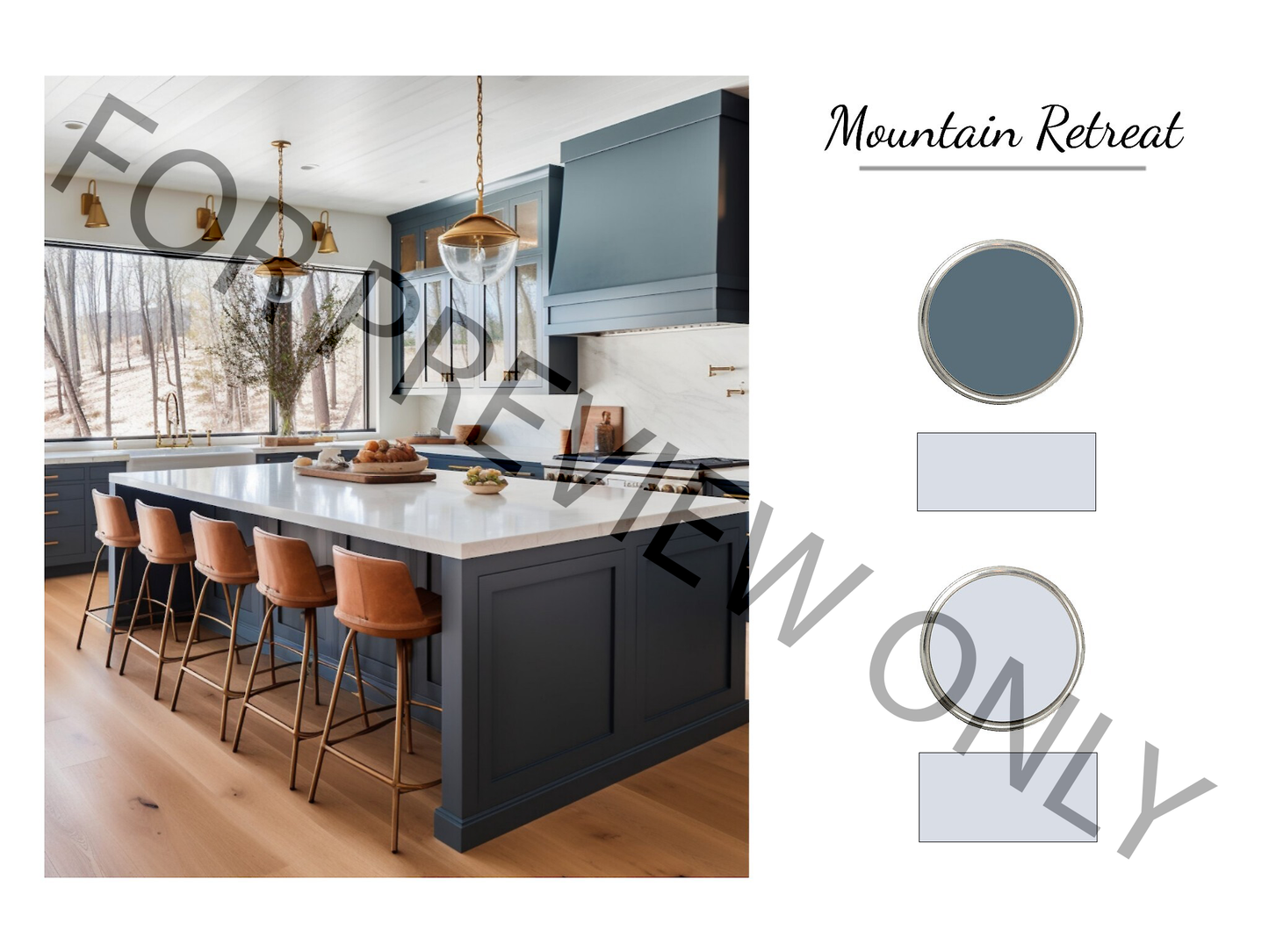 Mountain Retreat Paint Palette