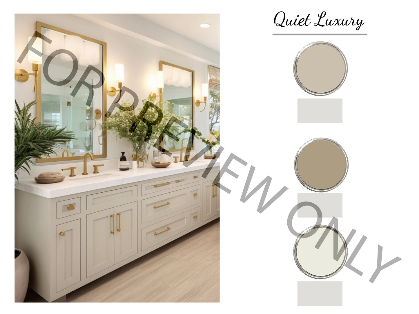 Quiet Luxury Paint Palette