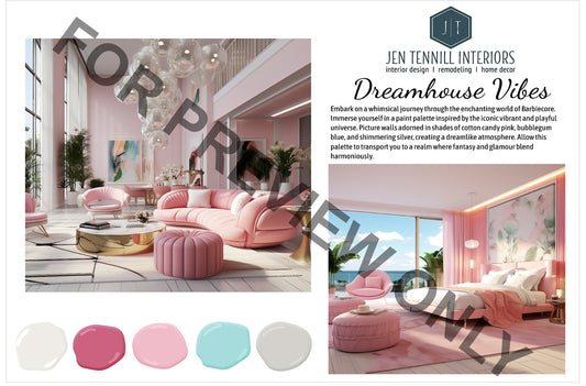 Dreamhouse Vibes Paint Palette