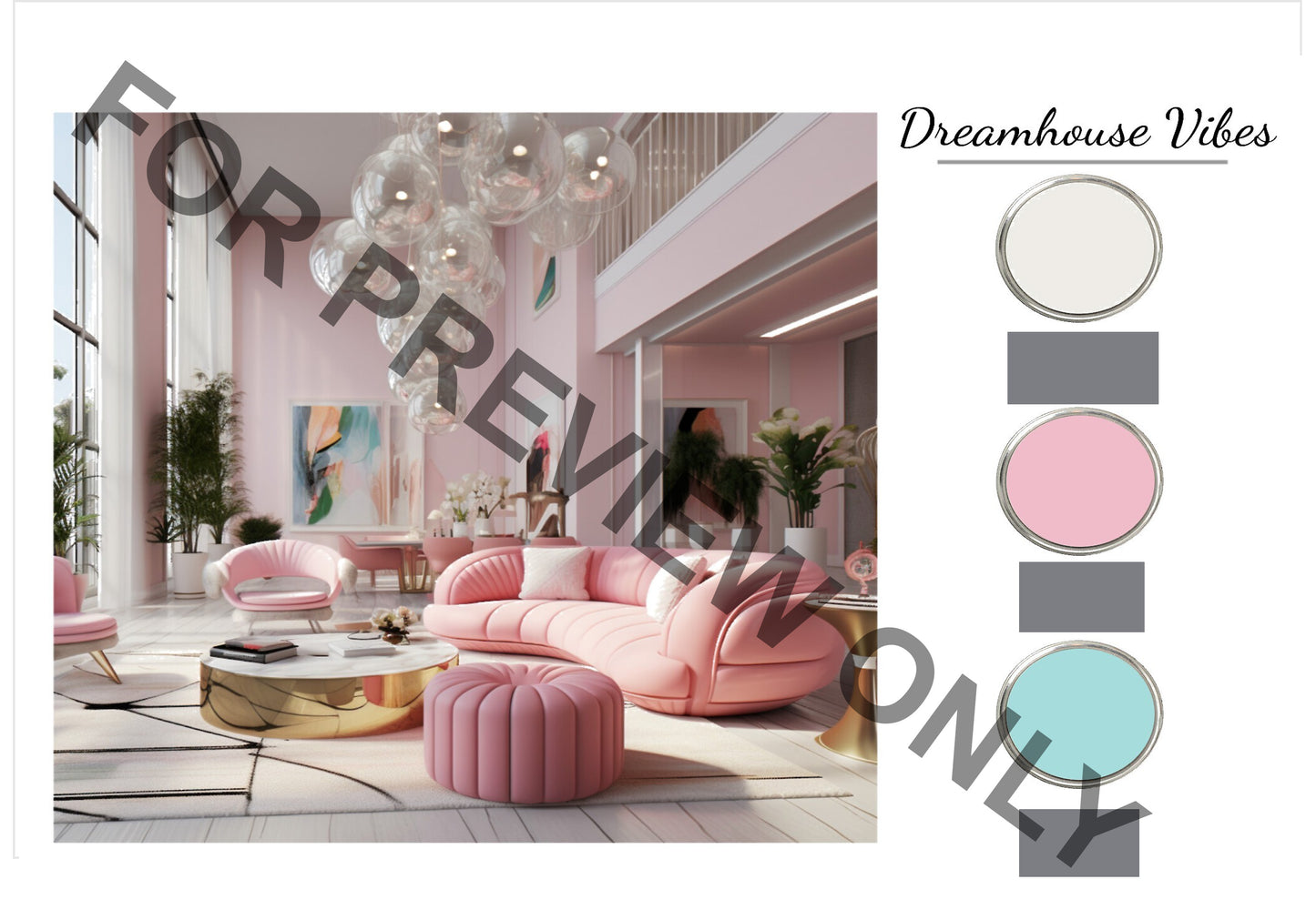 Dreamhouse Vibes Paint Palette