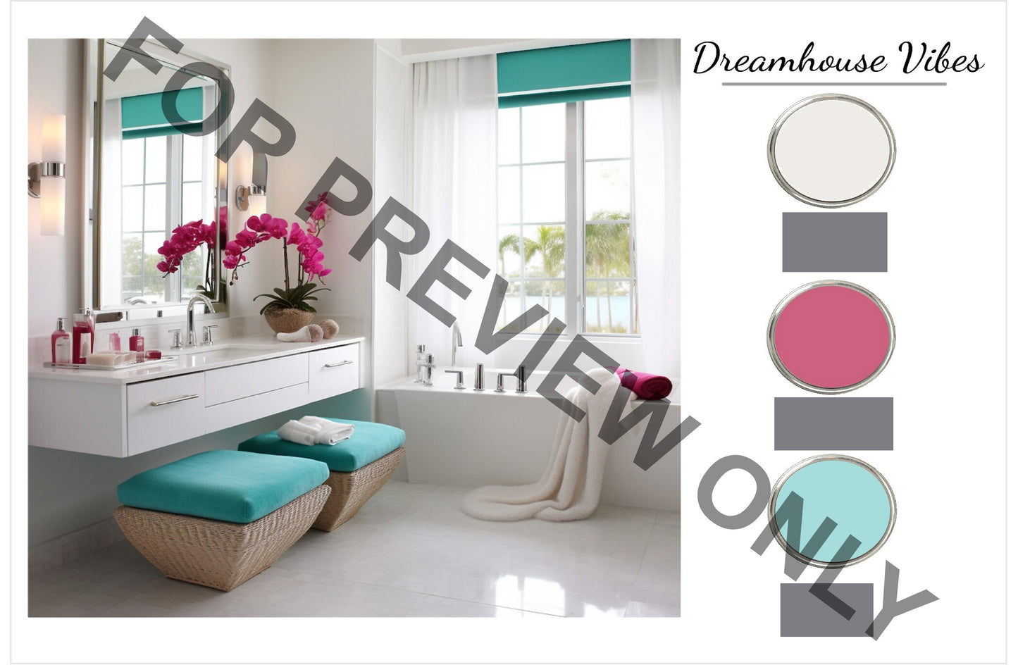 Dreamhouse Vibes Paint Palette