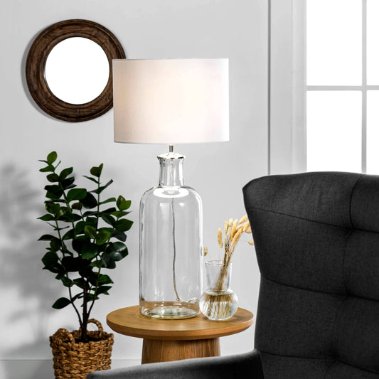 Colton 14" Glass Table Lamp