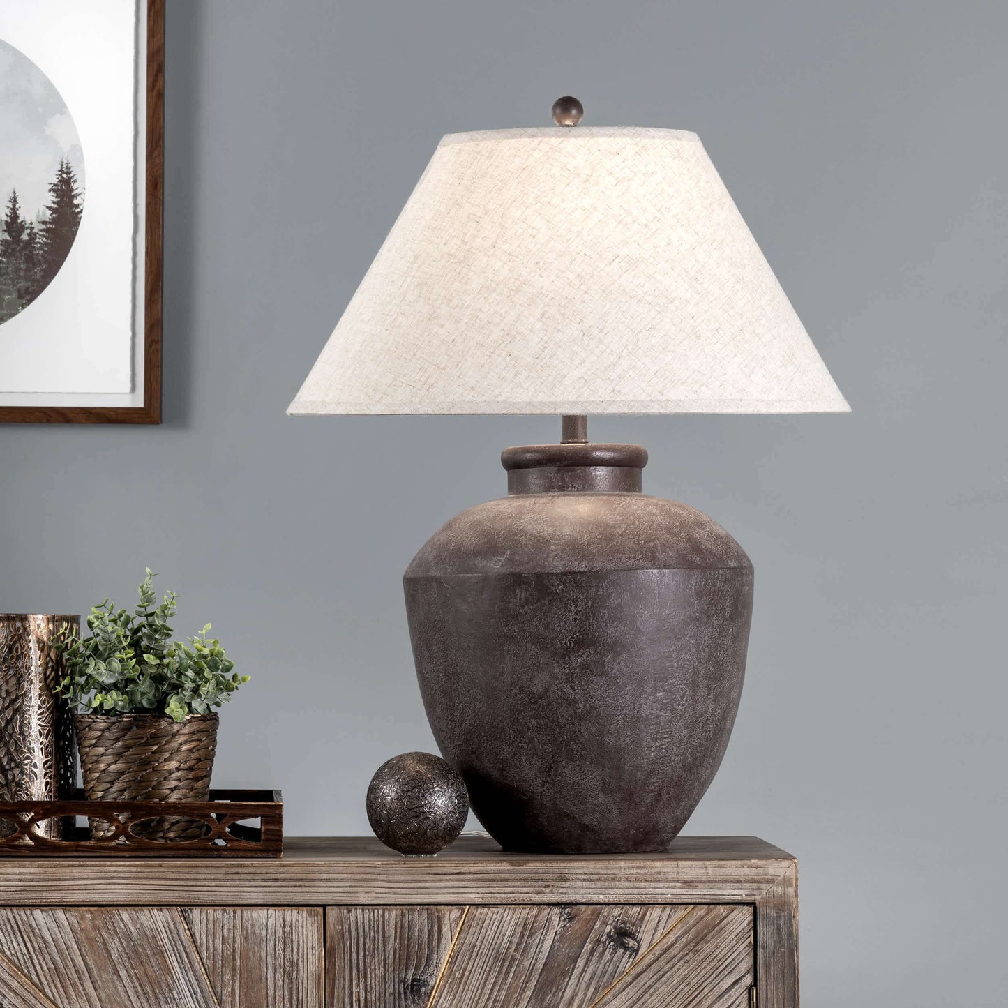 Lindos 30" Resin Table Lamp